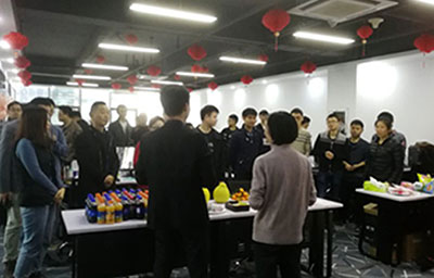 公司舉辦2018第四季度員工生日會(huì)